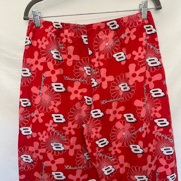 Vtg WINNER'S CIRCLE Nascar Dale Earnhardt Jr Womens Lounge Pants Sz M Budweiser - Picture 6 of 11